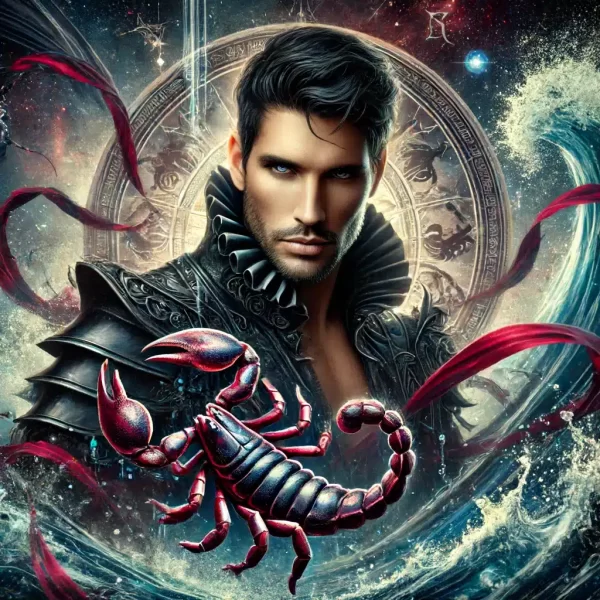 #ScorpioMan #WaterElement #Astrology #Natal Chart #mystics-market #Zodiacsign