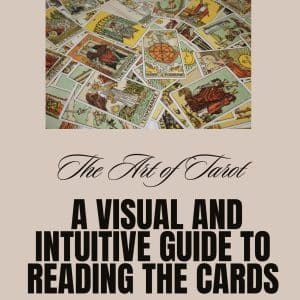 "The Art of Tarot: A Visual and Intuitive Guide to Reading the Cards." Through a harmonious blend of captivating visuals and symbolism, the image aims to evoke curiosity, inviting viewers to explore the transformative journey and practical insights offered within the 272 pages of this comprehensive Tarot guide. It serves as a visual doorway into the mystical world of Tarot, encouraging individuals to embark on a journey of self-discovery, empowerment, and positive change. #TheArtOfTarot #TarotMagic #IntuitiveGuidance #VisualAppeal