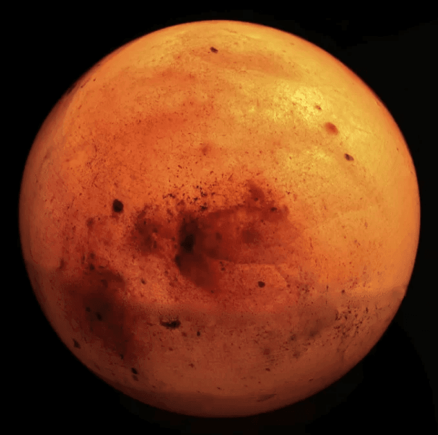 the essence of Mars, symbolizing passion, energy, and assertiveness. Marvel at its vibrant hues and rugged terrain, reflecting the planet's dynamic and bold nature. Explore the astrological significance of Mars