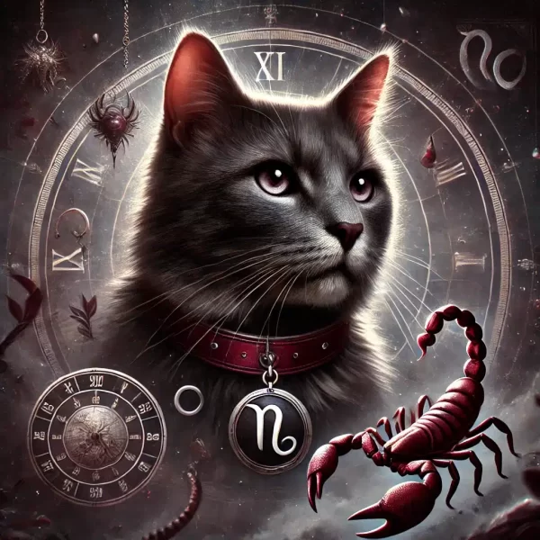 #CatHoroscope #CatZosiac #ScorpioCat #mystics-market